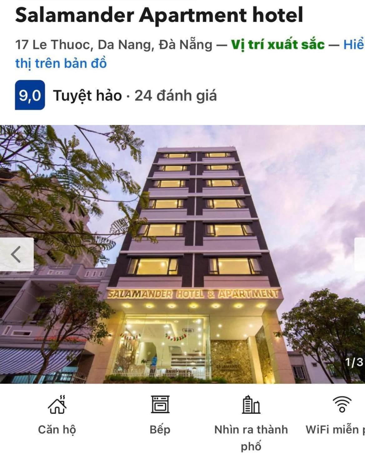 Salamander Apartment Hotel Đà Nẵng Extérieur photo